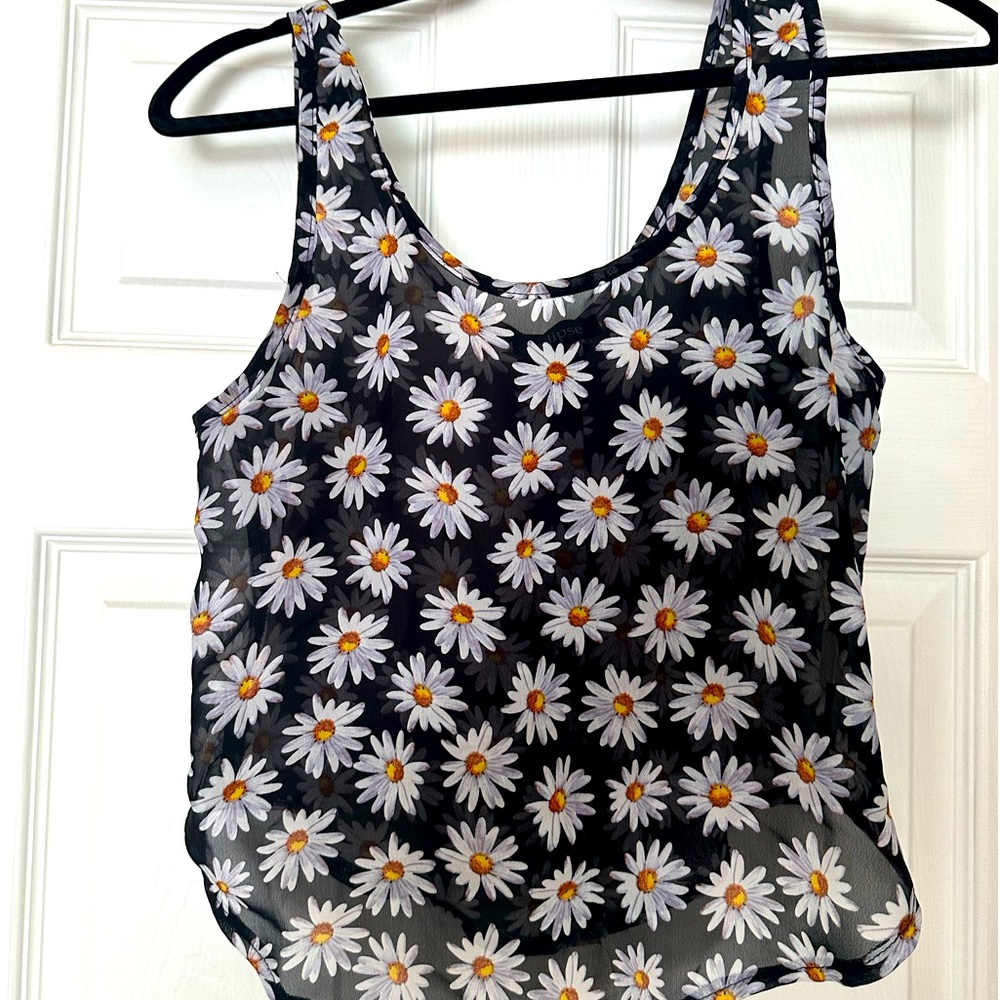 Cute sheer blouse $10
